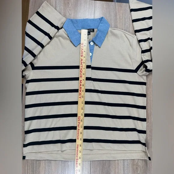 J. Crew rugby polo striped shirt - Picture 8 of 8